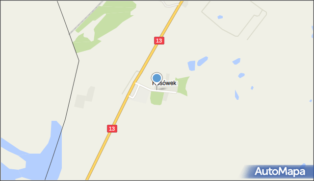 Rosówek, Rosówek, mapa Rosówek