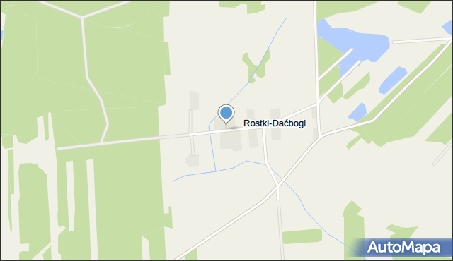 Rostki-Daćbogi, Rostki-Daćbogi, mapa Rostki-Daćbogi