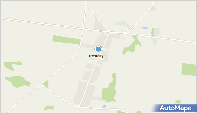 Rostołty, Rostołty, mapa Rostołty