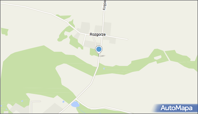 Rozgorze, Rozgorze, mapa Rozgorze