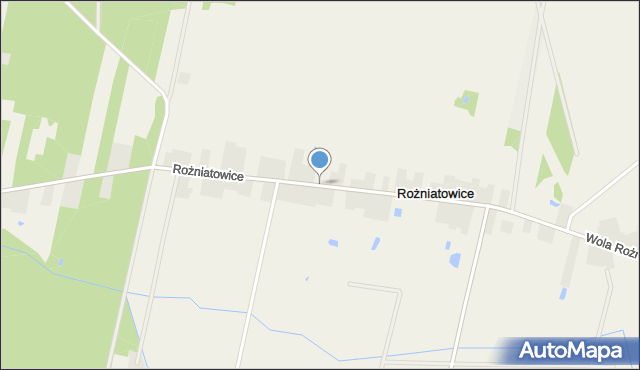 Rożniatowice, Rożniatowice, mapa Rożniatowice