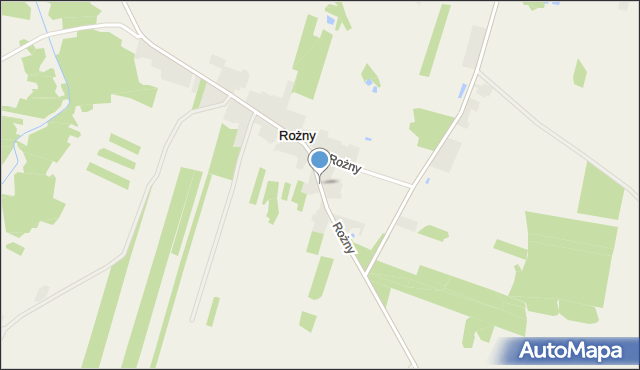 Rożny, Rożny, mapa Rożny