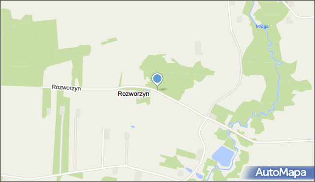 Rozworzyn, Rozworzyn, mapa Rozworzyn