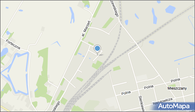 Terespol powiat bialski, Różana, mapa Terespol powiat bialski