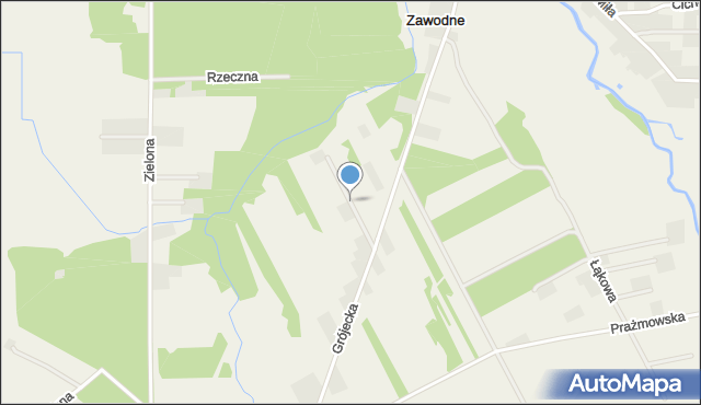 Wilcza Wólka, Rodzinna, mapa Wilcza Wólka