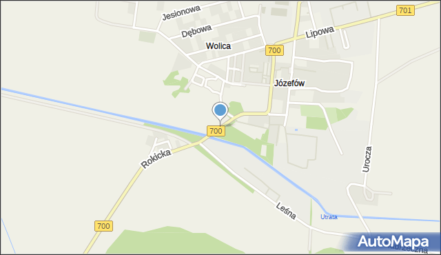 Wolica gmina Ożarów Mazowiecki, Rokicka, mapa Wolica gmina Ożarów Mazowiecki