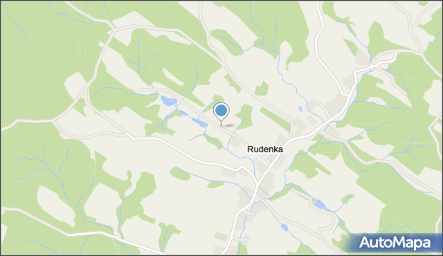 Rudenka, Rudenka, mapa Rudenka