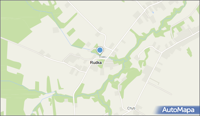 Rudka gmina Wojnicz, Rudka, mapa Rudka gmina Wojnicz