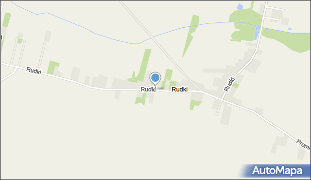 Rudki gmina Nowe Miasto nad Pilicą, Rudki, mapa Rudki gmina Nowe Miasto nad Pilicą