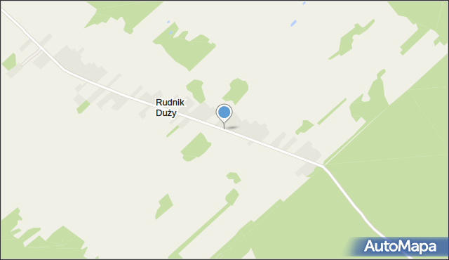 Rudnik Duży, Rudnik Duży, mapa Rudnik Duży