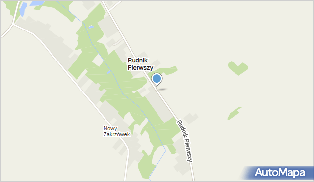 Rudnik Pierwszy, Rudnik Pierwszy, mapa Rudnik Pierwszy