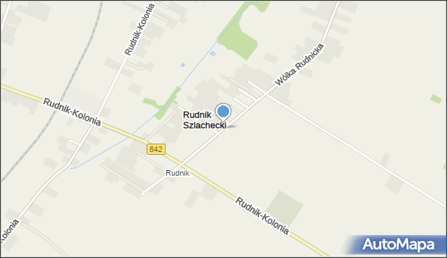 Rudnik Szlachecki, Rudnik Szlachecki, mapa Rudnik Szlachecki