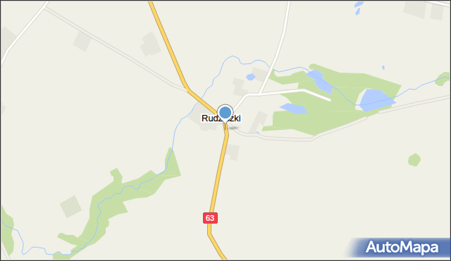 Rudziszki, Rudziszki, mapa Rudziszki