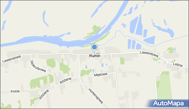 Rumin, Rumin, mapa Rumin