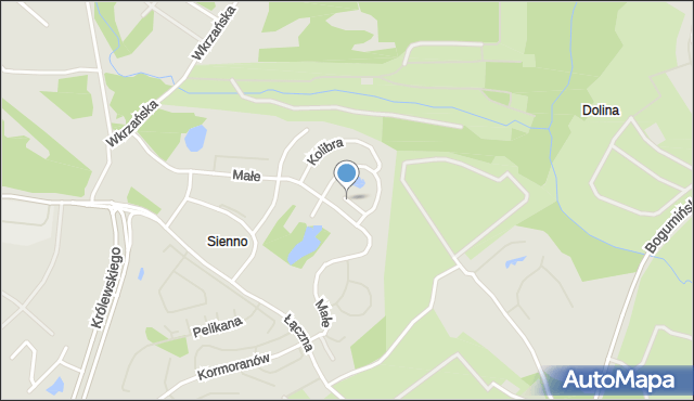 Szczecin, Rudzika, mapa Szczecina