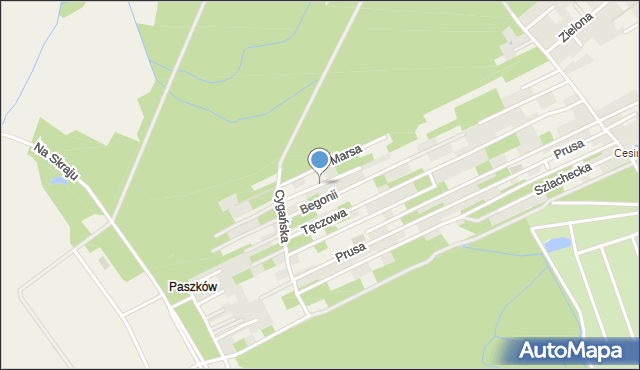 Wolica gmina Nadarzyn, Rusałki, mapa Wolica gmina Nadarzyn