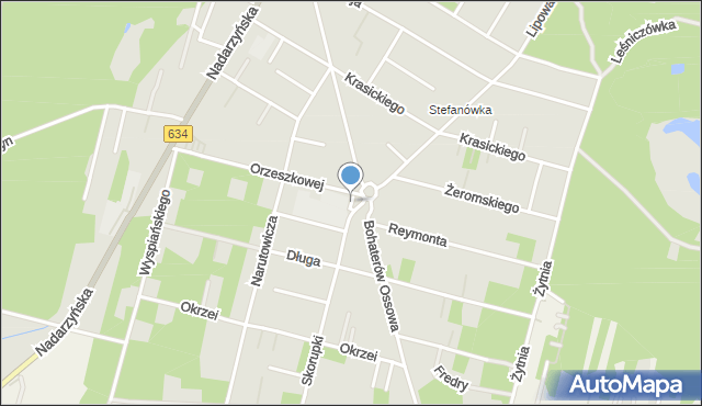 Kobyłka, Rynek, mapa Kobyłka