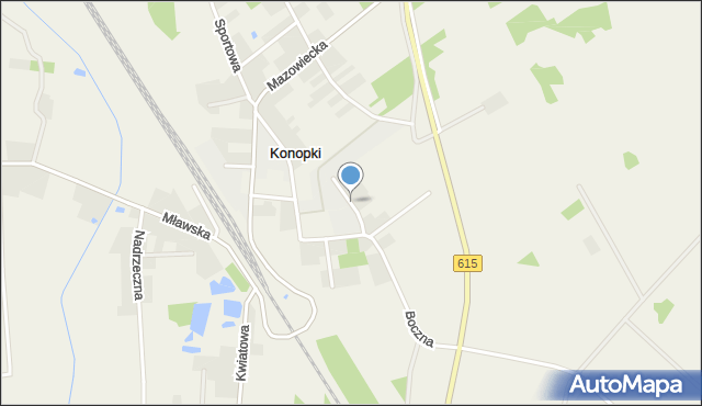 Konopki gmina Stupsk, Rynkowa, mapa Konopki gmina Stupsk