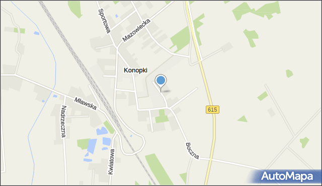 Konopki gmina Stupsk, Rynkowa, mapa Konopki gmina Stupsk