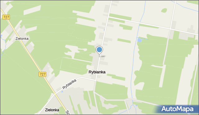 Rybianka, Rybianka, mapa Rybianka
