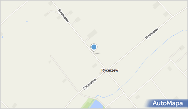 Rycerzew, Rycerzew, mapa Rycerzew