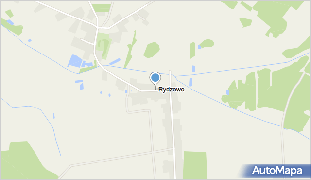 Rydzewo gmina Ciechanów, Rydzewo, mapa Rydzewo gmina Ciechanów