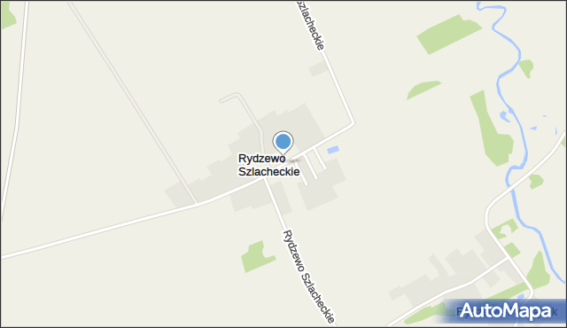 Rydzewo Szlacheckie, Rydzewo Szlacheckie, mapa Rydzewo Szlacheckie