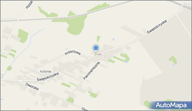 Rykoszyn, Rykoszyn, mapa Rykoszyn