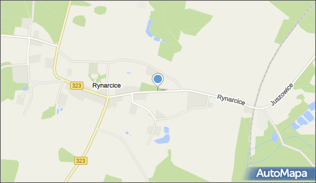 Rynarcice gmina Rudna, Rynarcice, mapa Rynarcice gmina Rudna