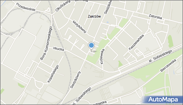 Wrocław, Ryska, mapa Wrocławia