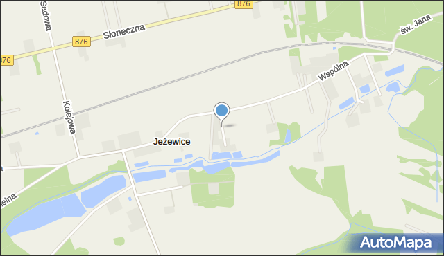 Jeżewice gmina Tarczyn, Rzeczna, mapa Jeżewice gmina Tarczyn