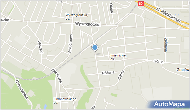 Płock, Rzeczna, mapa Płock