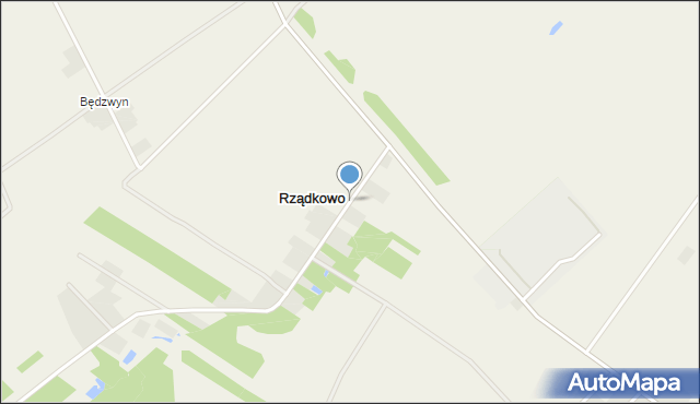 Rządkowo, Rządkowo, mapa Rządkowo