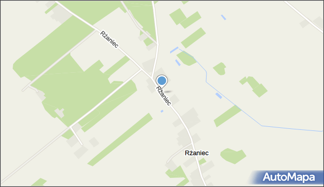 Rżaniec, Rżaniec, mapa Rżaniec