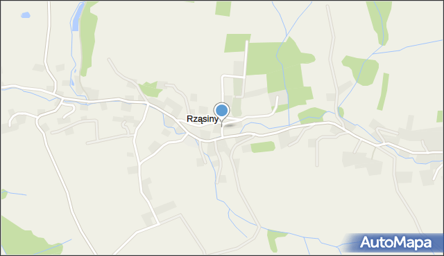 Rząsiny, Rząsiny, mapa Rząsiny