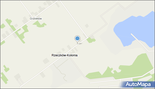 Rzeczków-Kolonia, Rzeczków-Kolonia, mapa Rzeczków-Kolonia