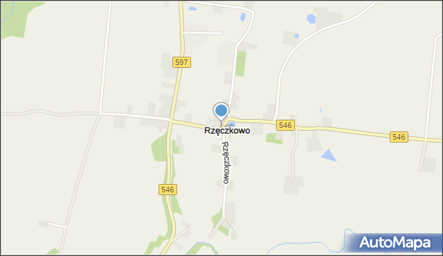 Rzęczkowo, Rzęczkowo, mapa Rzęczkowo