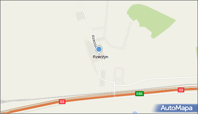 Rzeczyn, Rzeczyn, mapa Rzeczyn