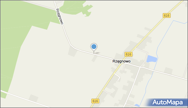 Rzęgnowo, Rzęgnowo, mapa Rzęgnowo