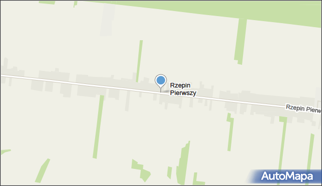 Rzepin Pierwszy, Rzepin Pierwszy, mapa Rzepin Pierwszy