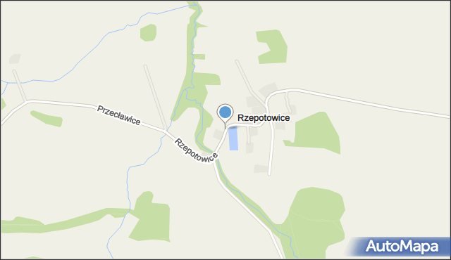 Rzepotowice, Rzepotowice, mapa Rzepotowice