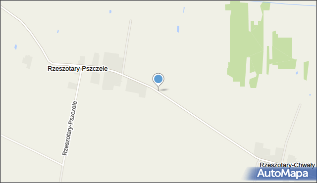 Rzeszotary-Pszczele, Rzeszotary-Pszczele, mapa Rzeszotary-Pszczele