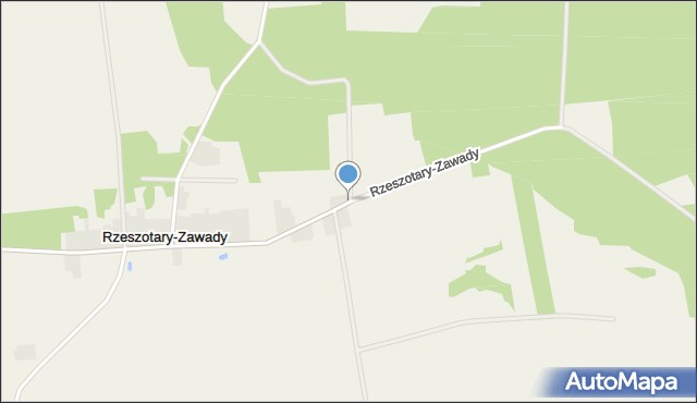 Rzeszotary-Zawady, Rzeszotary-Zawady, mapa Rzeszotary-Zawady