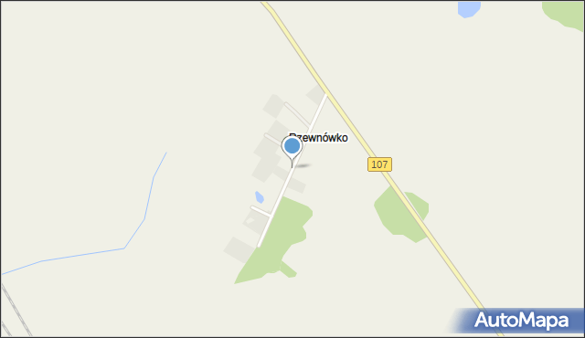 Rzewnówko, Rzewnówko, mapa Rzewnówko