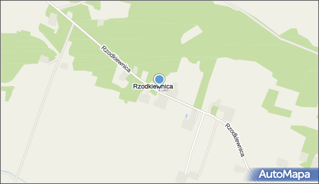 Rzodkiewnica, Rzodkiewnica, mapa Rzodkiewnica