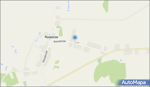 Rzuszcze, Rzuszcze, mapa Rzuszcze