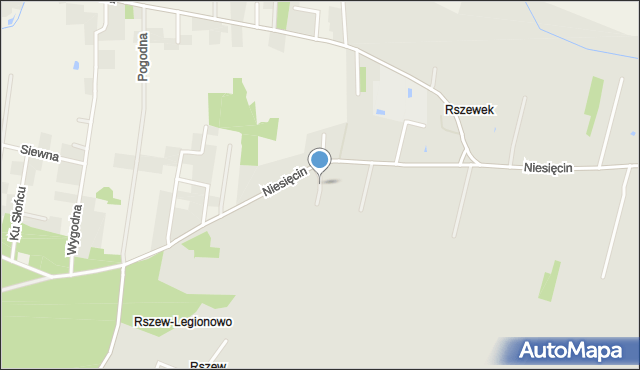 Konstantynów Łódzki, Sąsiedzka, mapa Konstantynów Łódzki