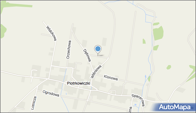 Piotrkowiczki, Sadowa, mapa Piotrkowiczki