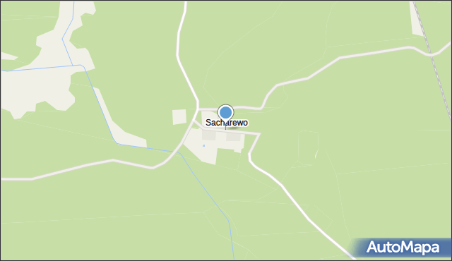 Sacharewo, Sacharewo, mapa Sacharewo