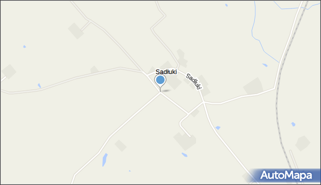Sadłuki, Sadłuki, mapa Sadłuki